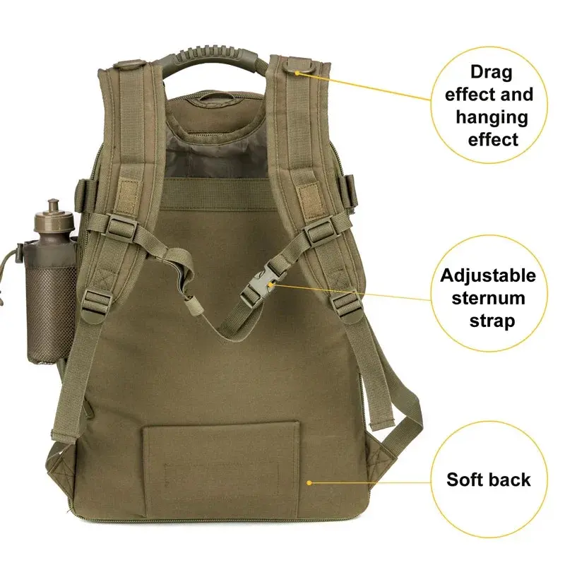 Sac à dos tactique 60 litres : Un compagnon idéal pour vos aventures – Image 5