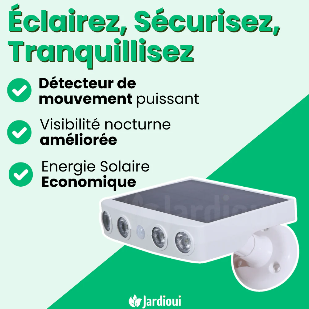 Lampe murale solaire Puissante à détecteur de mouvements – Image 5